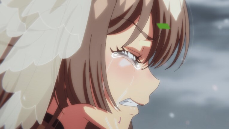 涙を流すサトノダイヤモンド　©2023 アニメ「ウマ娘 プリティーダービー Season 3」製作委員会