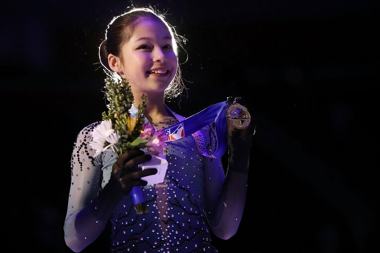 13歳で全米選手権を制したアリサ・リュウ（2019年）©️Getty Images