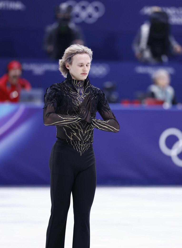 【五輪フィギュアの魔物】ミラノ・コルティナ五輪でのマリニン（写真は右に続きます）　©Sunao Noto/JMPA