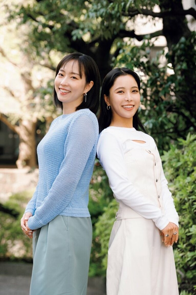 石川佳純と高梨沙羅の2ショット　©︎Wataru Sato