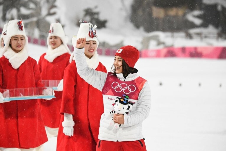平昌五輪の高梨沙羅　©JMPA