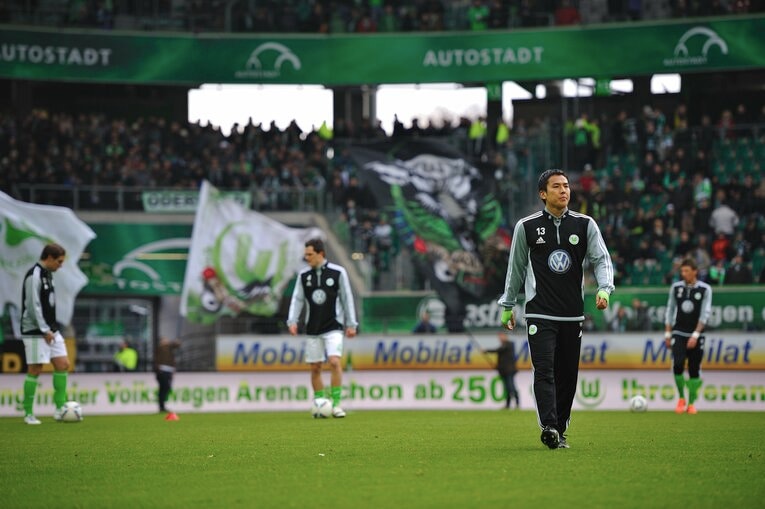 【長谷部誠、ドイツでの足跡】2011-12シーズンの長谷部　©Takuya Sugiyama