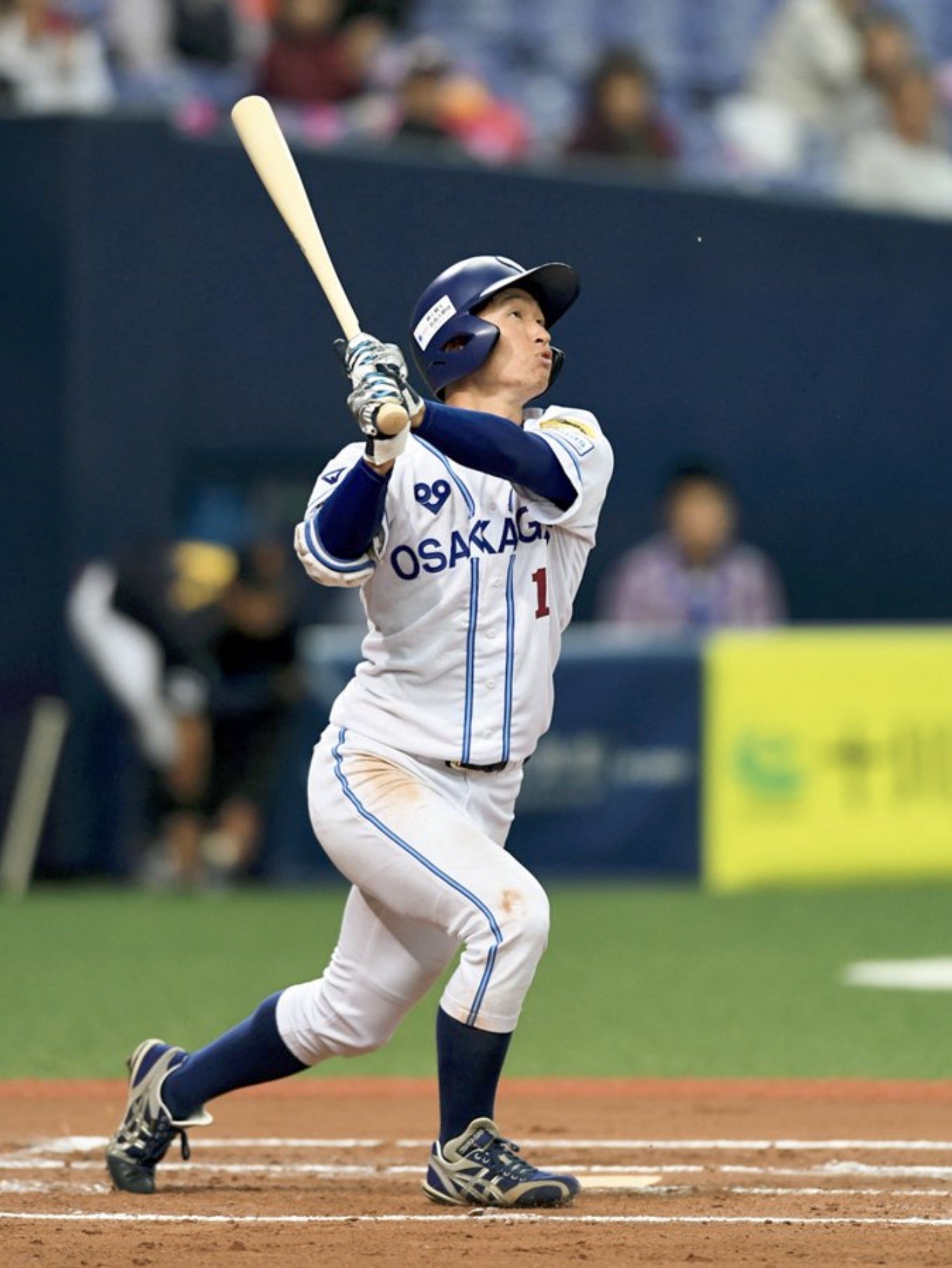 大阪ガスでは5番打者として都市対抗で活躍した近本光司　©SANKEI SHIMBUN