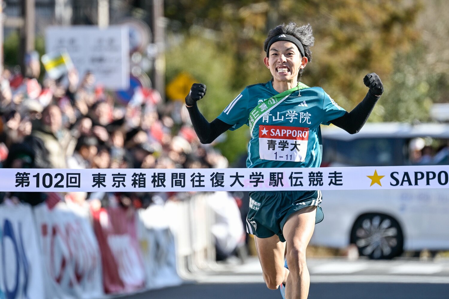 花田監督をして「どうしようもなかった」と言わしめた青学大・黒田の爆走だった　©Nanae Suzuki