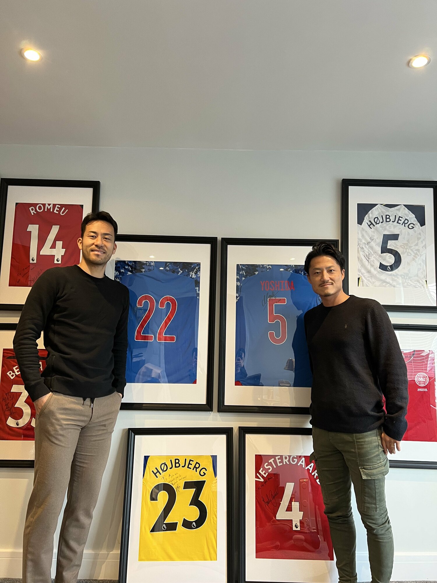 吉田と木谷氏　※木谷氏提供