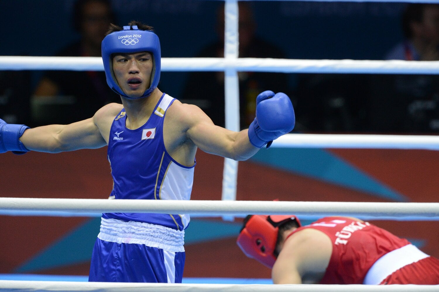 ロンドン五輪での村田　©JMPA