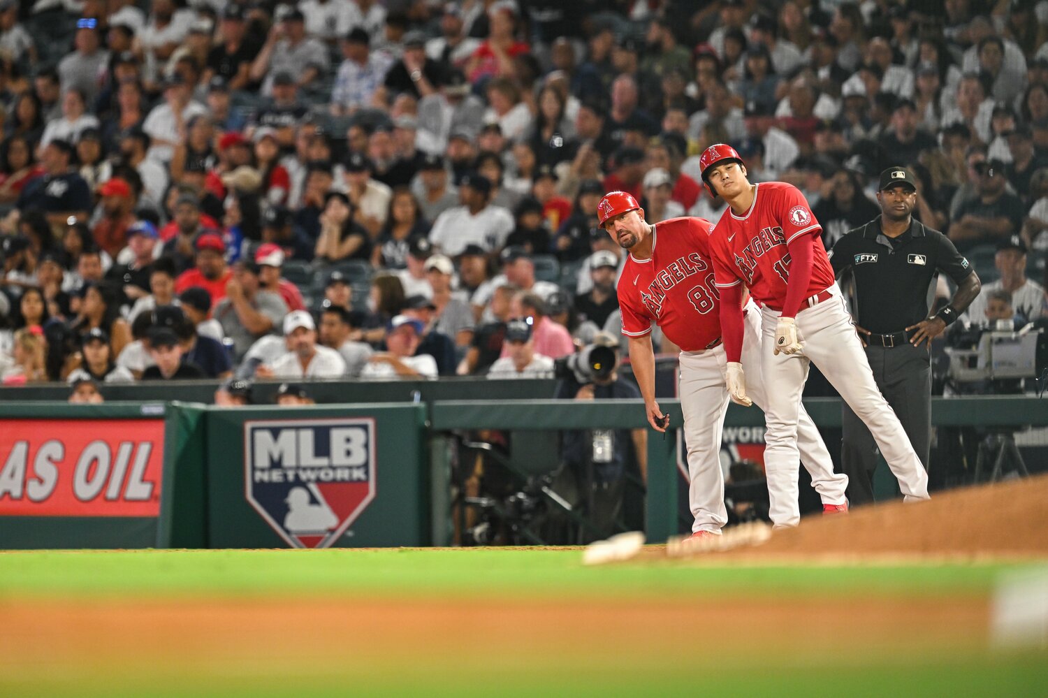 走塁でも全力プレーなのが大谷らしさだが、盗塁数はどうなるか ©Nanae Suzuki