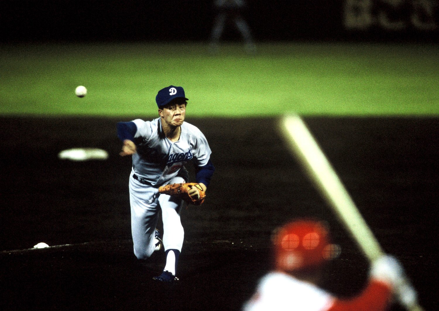 現役時代の与田剛。中日やロッテ、日本ハムなどで活躍した ©Naoya Sanuki