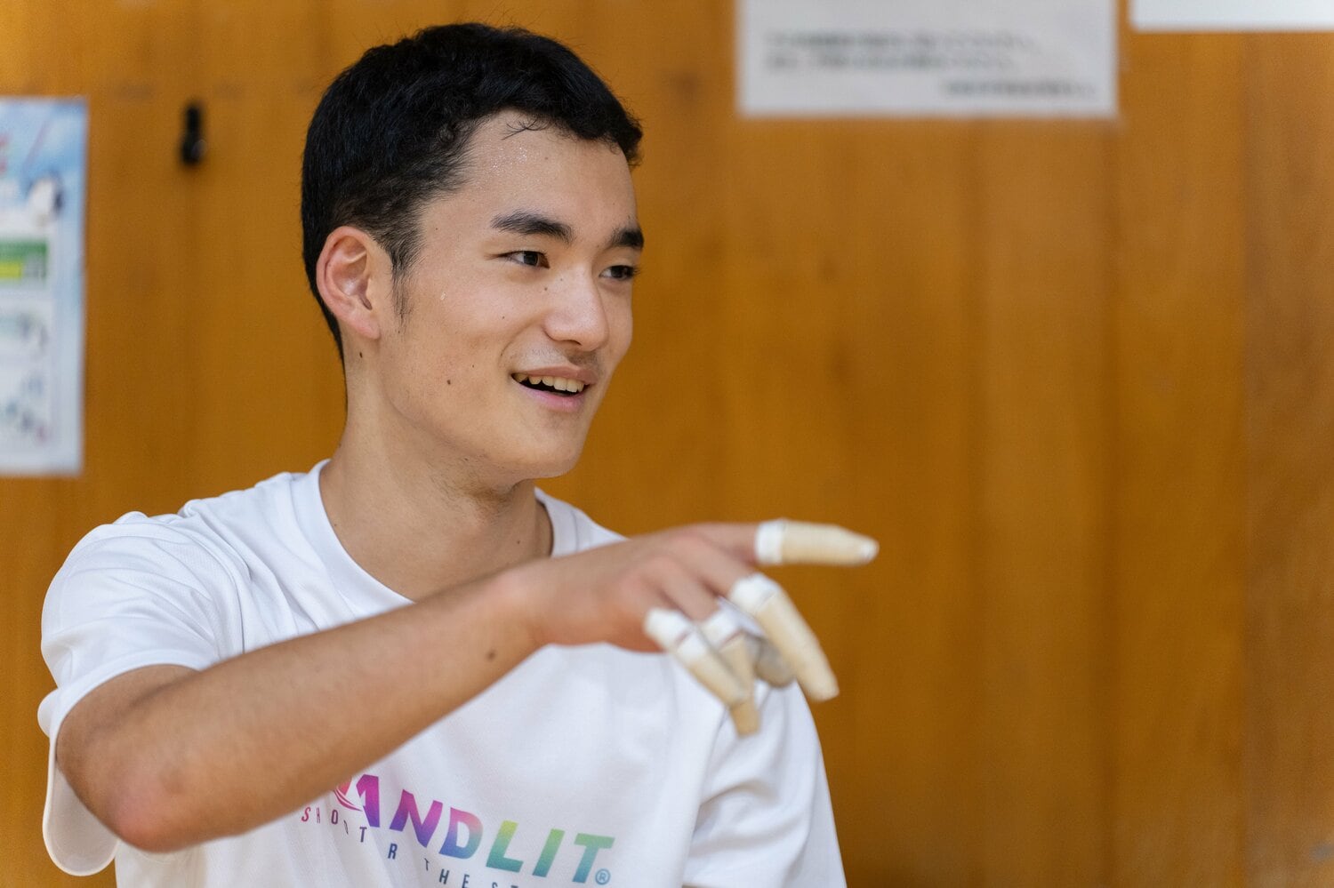 3年生で部に残った数少ないメンバーのひとりである村上。大学でも競技は継続予定だ ©Shiro Miyake