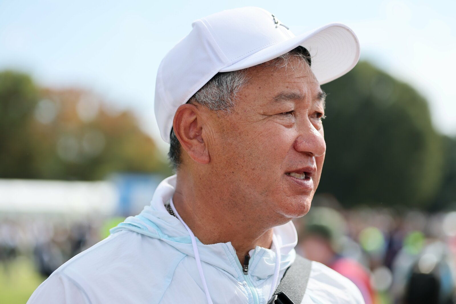 大志田監督。東京国際大を出雲優勝に導いた名将 photograph by Shigeki Yamamoto