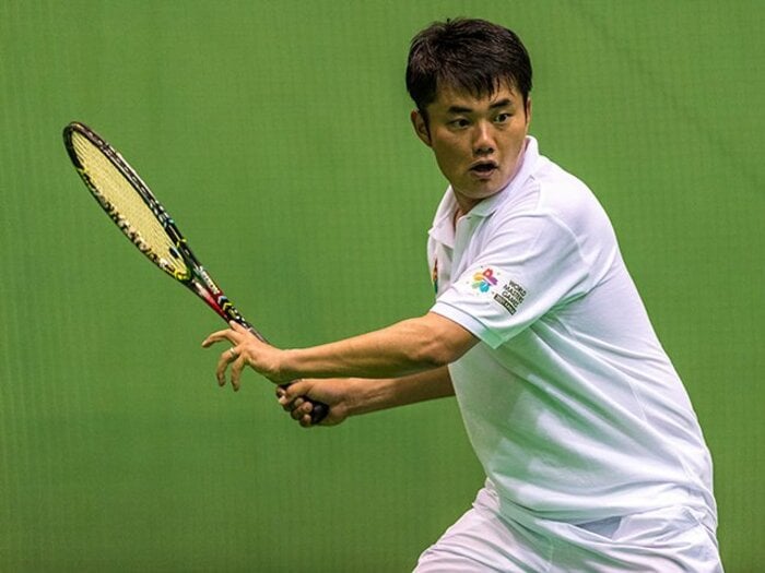 いざワールドマスターズゲームズへ。杉村太蔵の新たなる挑戦。＜Number Web＞ photograph by Takuya Sugiyama