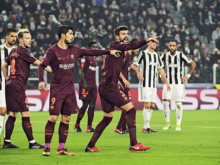 ピケが世代交代問題で若手に圧力!?バルセロナの時限爆弾が炸裂する時。＜Number Web＞ photograph by Franck Faugere