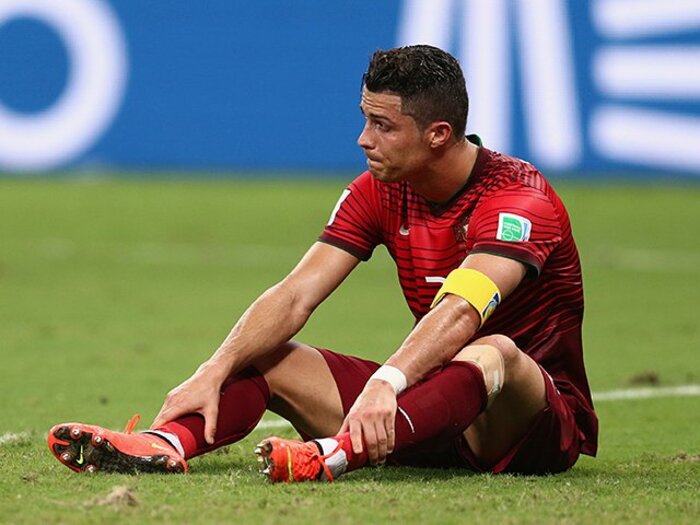 ロナウドが試合後に口にした“諦め”。ポルトガル積年の課題は解決されず。<Number Web> photograph by Getty Images