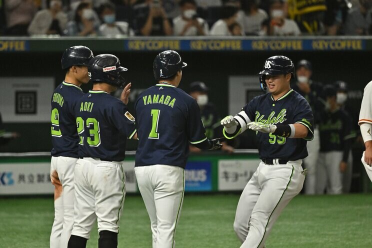 エポック ワン【村上宗隆】プロ野球史上初5打席連続本塁打（22.8.2