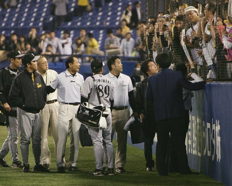 阪神岡田監督がファンの野次に激怒「誰に向かって言っとんねん！」歴史