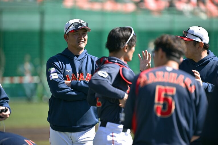 侍ジャパン・金子誠ヘッドコーチ。2005年、ダルビッシュが日本ハムに入団したとき、主力野手だった　©Hideki Sugiyama