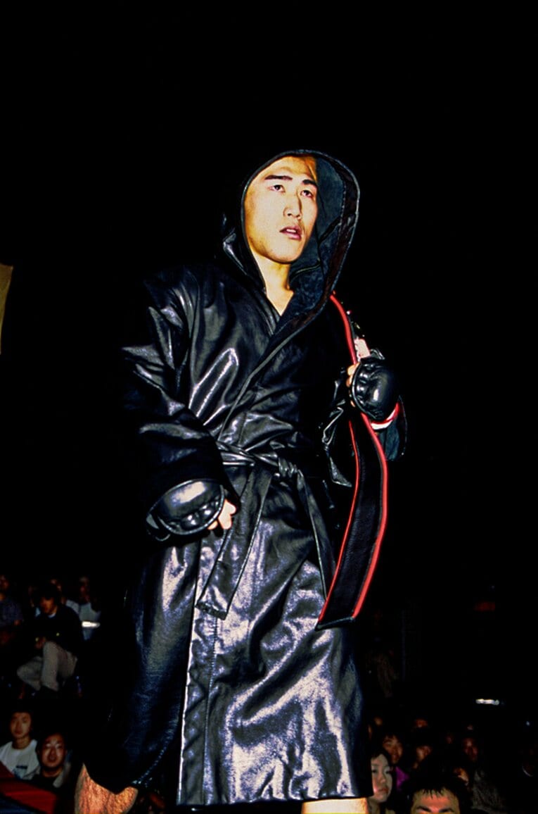 対戦相手のマモルは当時無敗の王者だった　©Susumu Nagao