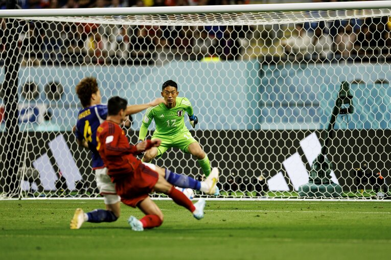 スペイン戦　©Kiichi Matsumoto／JMPA