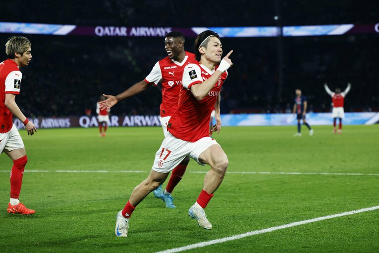 【PSG戦、敬斗と純也の会心ゴール写真／全6枚】©Daisuke Nakashima