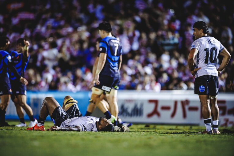 難敵フィジーを相手に劇的な逆転勝利を収めたフィジー戦　©Kiichi Matsumoto
