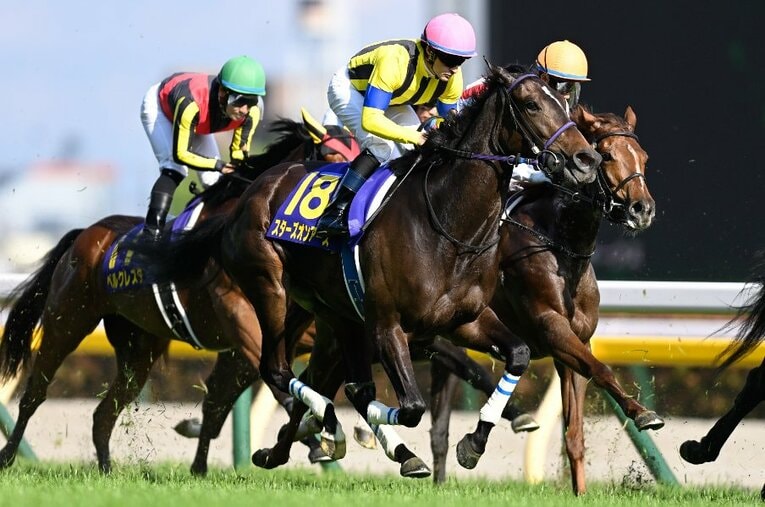 桜花賞、オークスを制し牝馬三冠がかかるスターズオンアース ／ photograph by Keiji Ishikawa