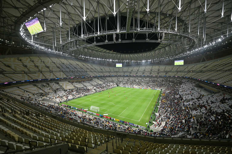 通常期のルサイルスタジアムでは、世界有数の金満リーグ、カタール・スターズリーグの試合が行われている　©Getty Images