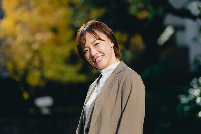 リオ五輪女子レスリング金メダリストの登坂絵莉さん　©Wataru Sato