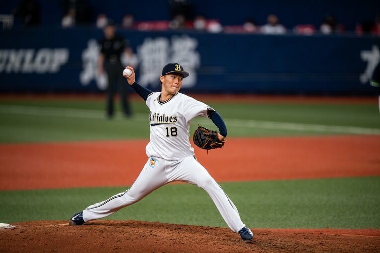 独特な投球フォーム（2枚目／全10枚） ©Nanae Suzuki