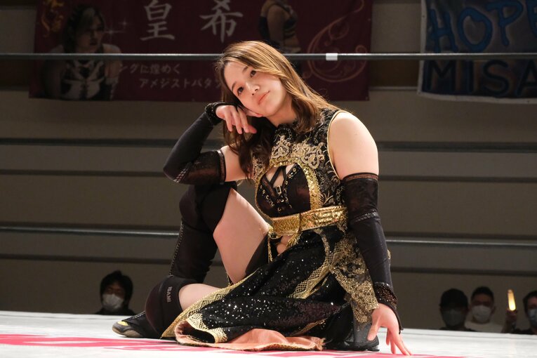 2021年にリング復帰。現在はアクトレスガールズ公演に出演　©Norihiro Hashimoto