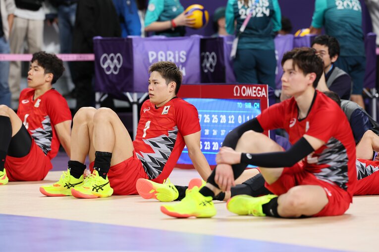 西田有志（パリ五輪 ドイツ戦）©︎Kaoru Watanabe/JMPA