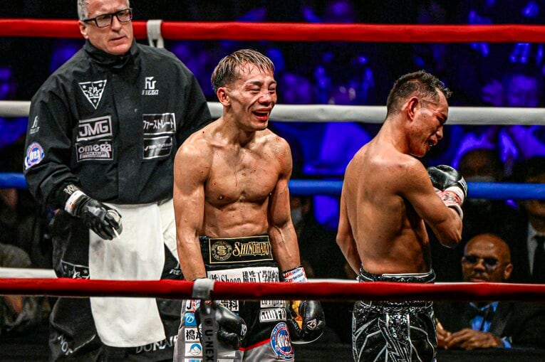 試合後、充実した表情の堤聖也　©Takuya Sugiyama