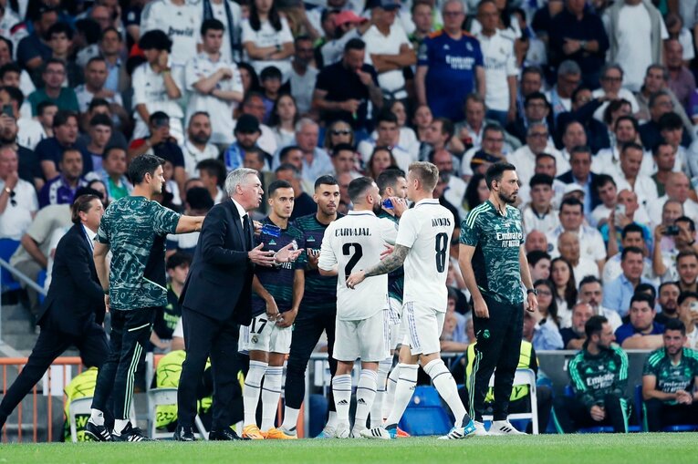 CLマドリーvsマンCでカメラマンが見た“世界の超一流”ビニシウスとデブライネ超絶弾、モドリッチの頭脳、グリーリッシュの筋肉美…(19)