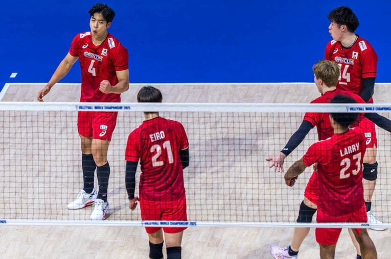 バレーボール世界選手権・リビア戦　©︎Volleyball World