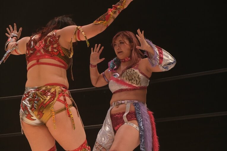 マリーゴールドの人気女子レスラー・後藤智香　©Norihiro Hashimoto