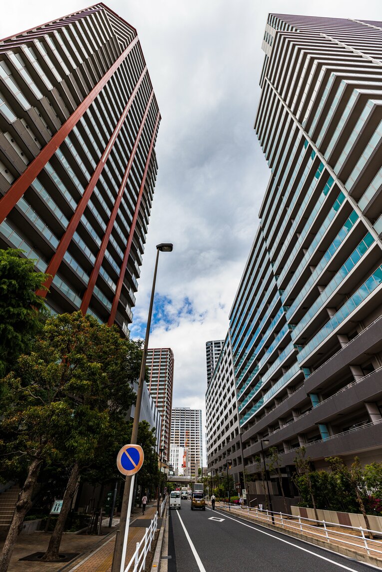 武蔵浦和駅前はタワーマンションが多かった