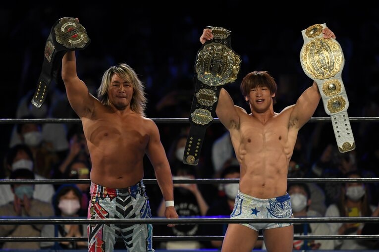 翌日の試合後、オカダの姿はなかった