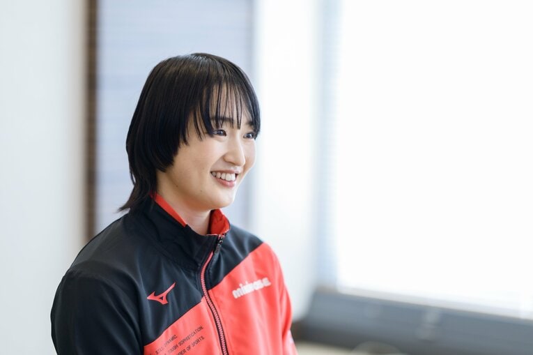 競技引退から1年半、空手の普及活動やテレビ出演などでも話題の清水希容さん　©Miki Fukano