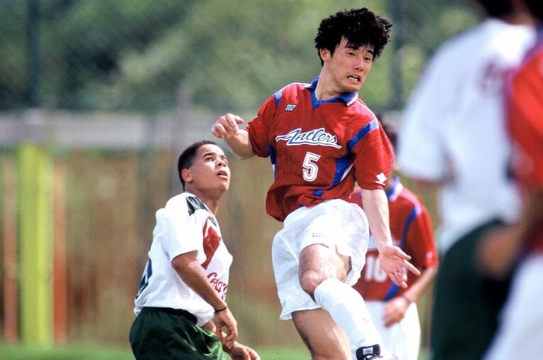 相馬直樹（鹿島） ／ photograph by Kazuaki Nishiyama