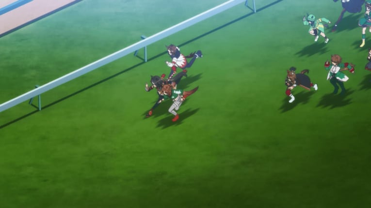 隙間を縫って先頭に　©2023 アニメ「ウマ娘 プリティーダービー Season 3」製作委員会