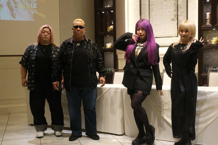 4月27日の横浜大会では、なつぽいは中野たむとのタッグでアジャコング＆伊藤薫と対戦　©Norihiro Hashimoto