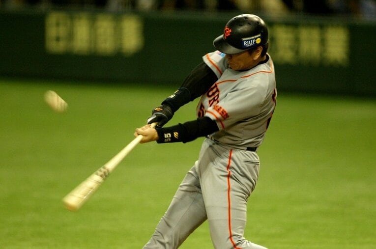 松井秀喜　©Sports Graphic Number