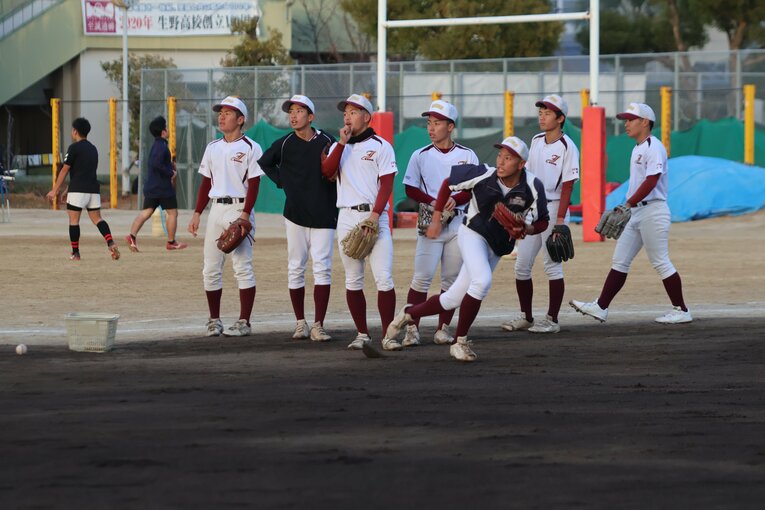 1、2年生だけでも30人を超える部員を誇る　©Fumi Sawai