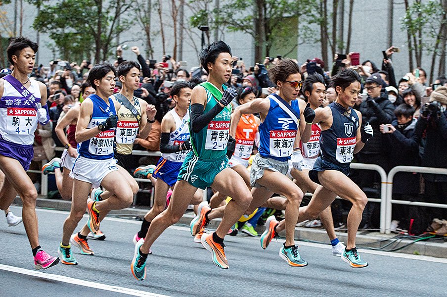 青学は「人間と戦術」で優勝した。3月の立川から1月の箱根への激変。<Number Web> photograph by Nanae Suzuki