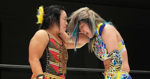 里村明衣子 vs ウナギ・サヤカ ワンマッチ興行 額装ポスター ウナギ・サヤカvs里村明衣子：38年ぶり後楽園ホール1試合興行が超満員