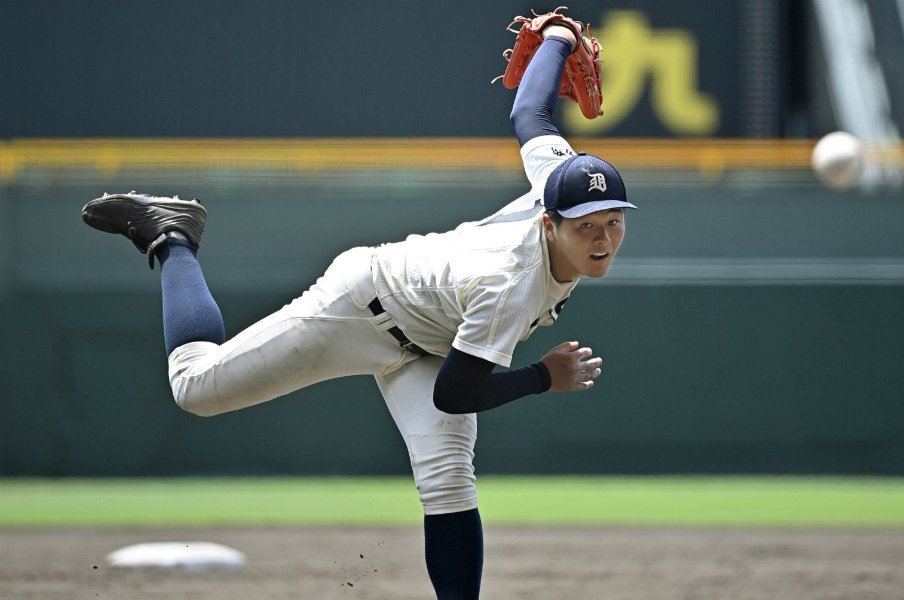 敗れたエースは甲子園の意義を体現。大分商・川瀬堅斗「人生につながる」<Number Web> photograph by KYODO