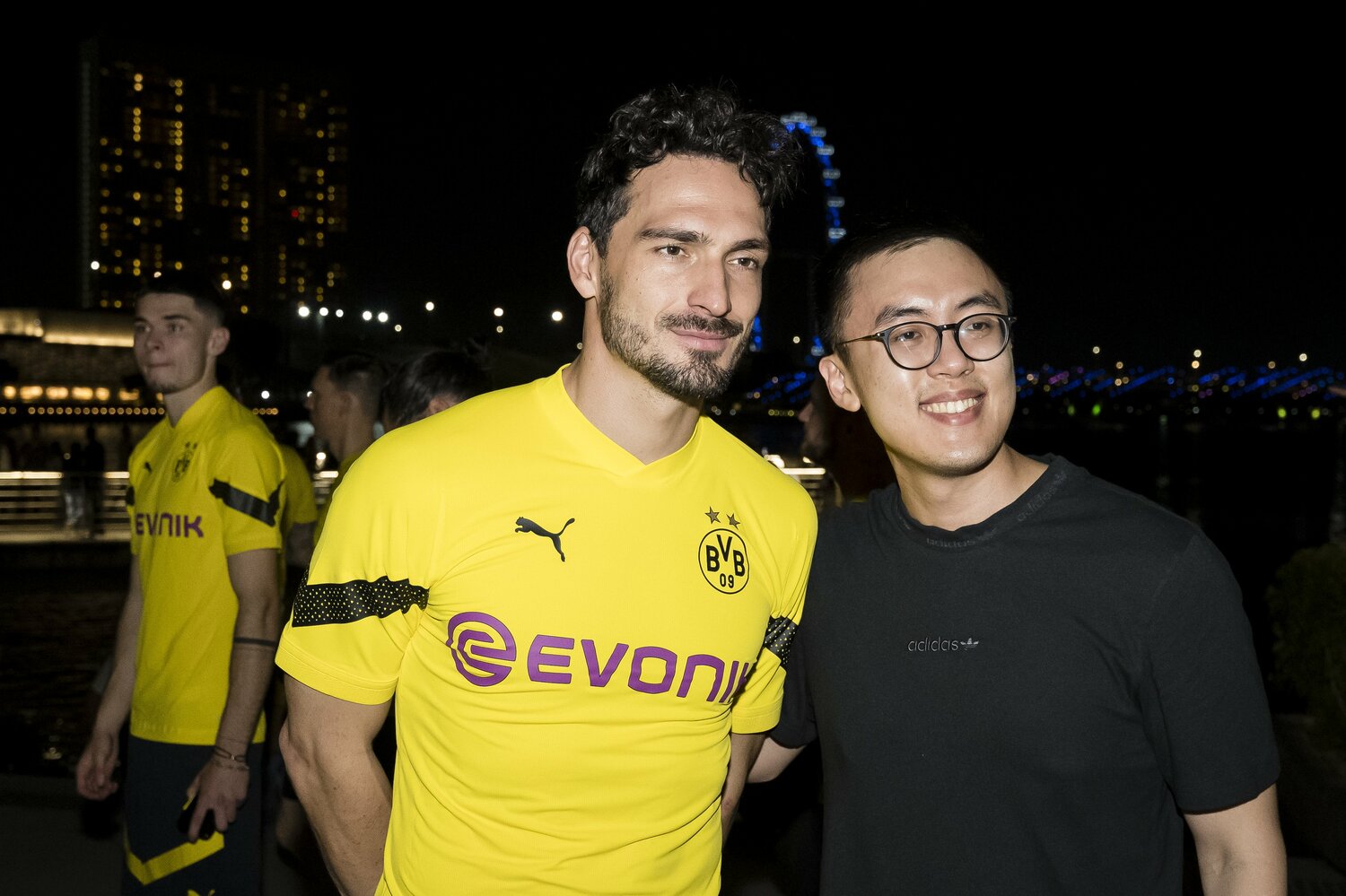 所属先のドルトムントのアジアツアー中のフンメルス　©Getty Images