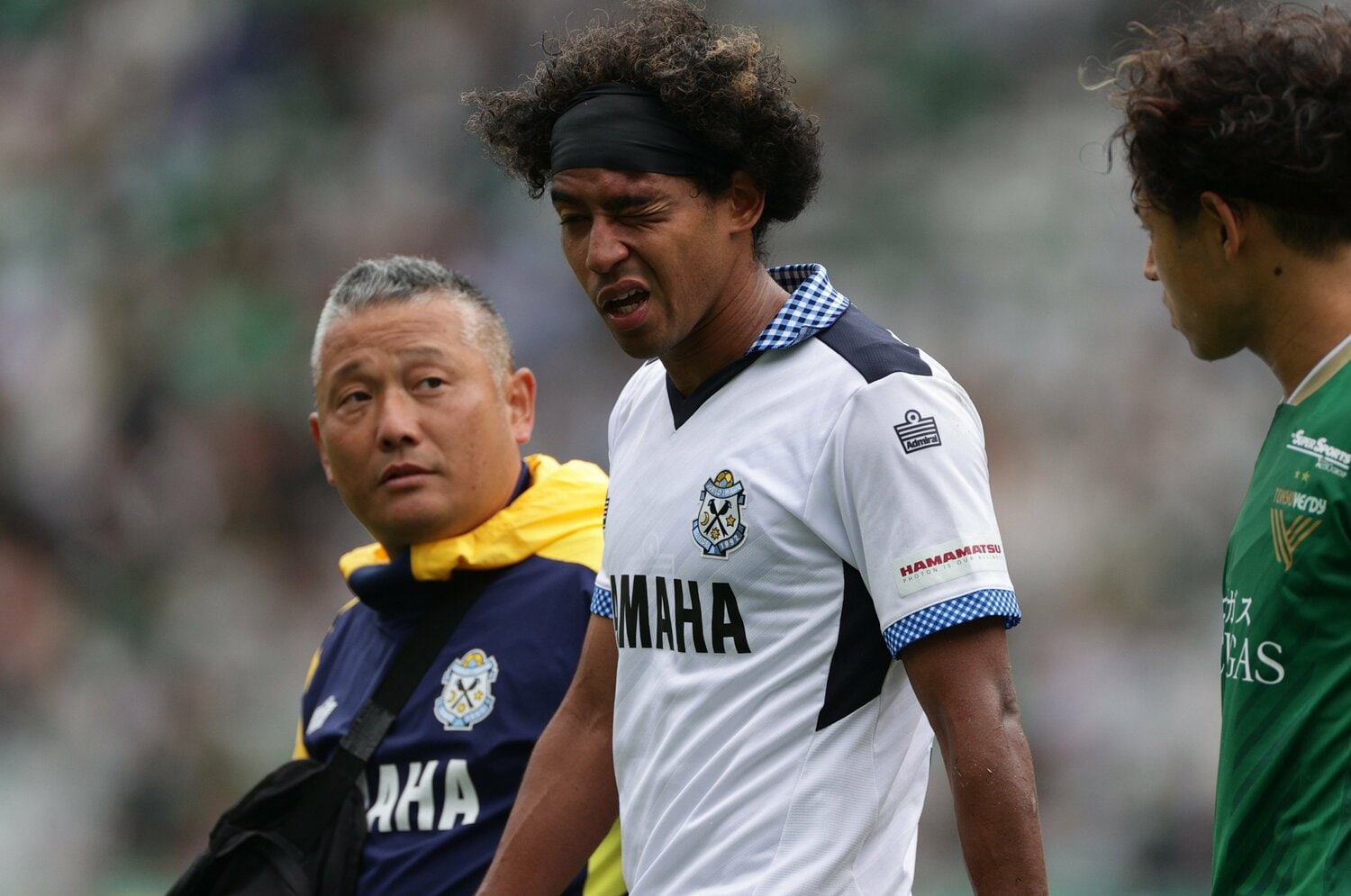 骨折した東京V戦後。衝撃的な診断内容は……　©J.LEAGUE