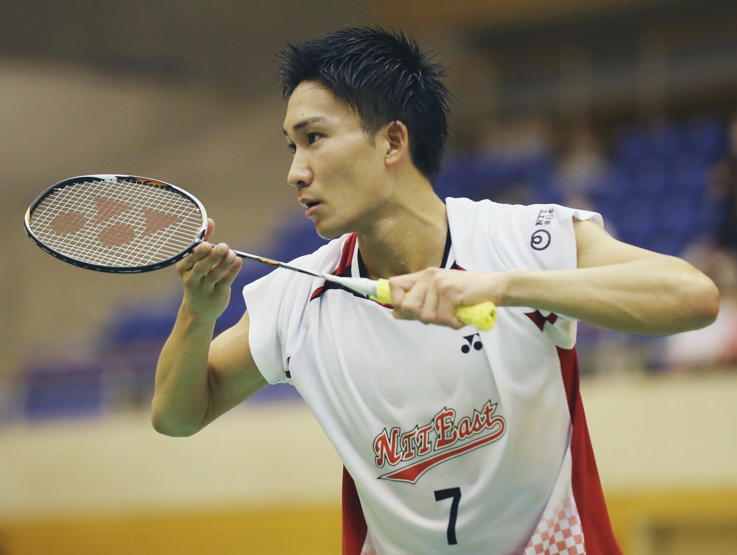 2017年、謹慎明けの大会で優勝。試合後の会場は大きな拍手に包まれた　©︎JIJI PRESS