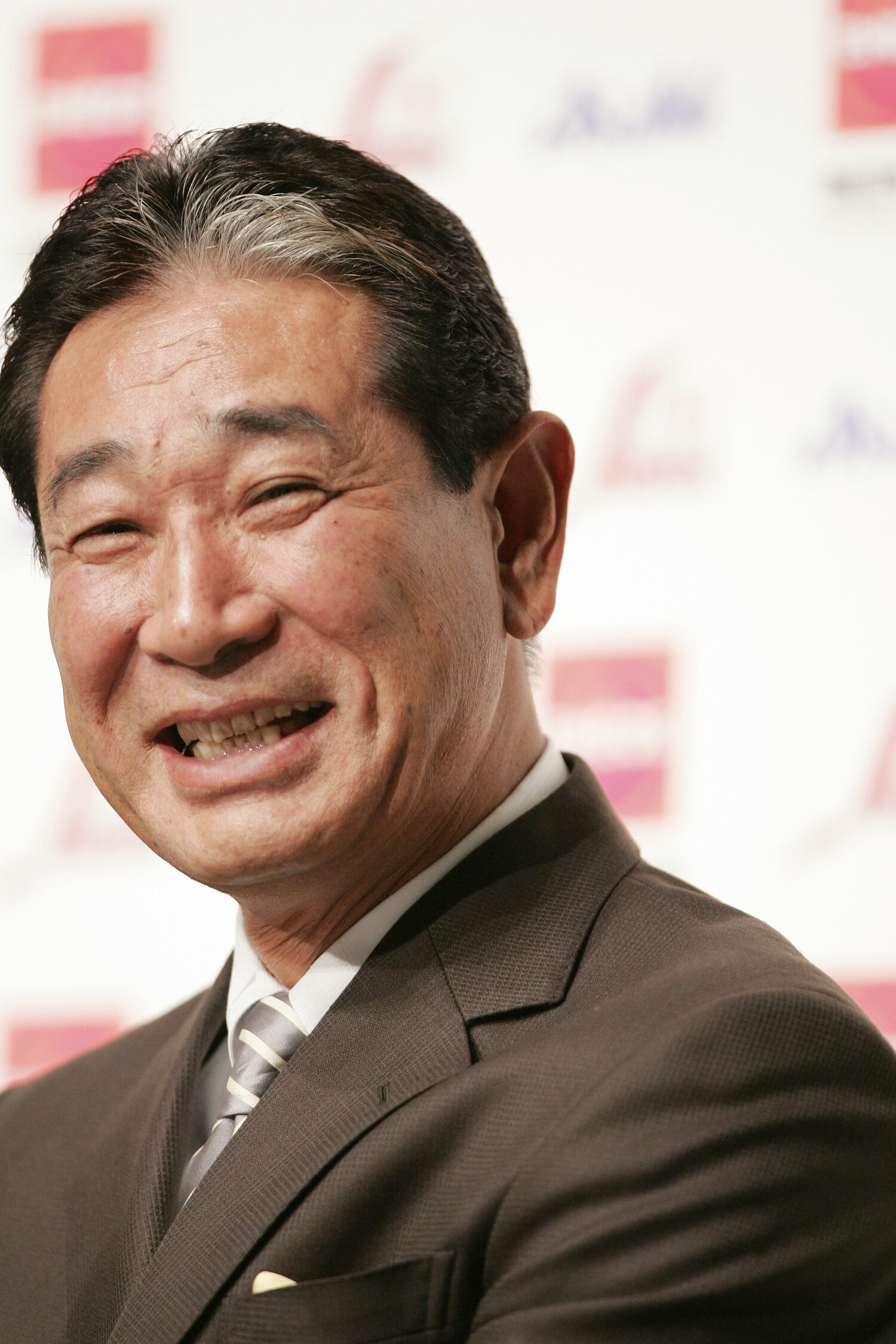 “闘将”の異名で知られたが、晩年は柔和な笑顔を見せることも多くなった　©Sports Graphic Number