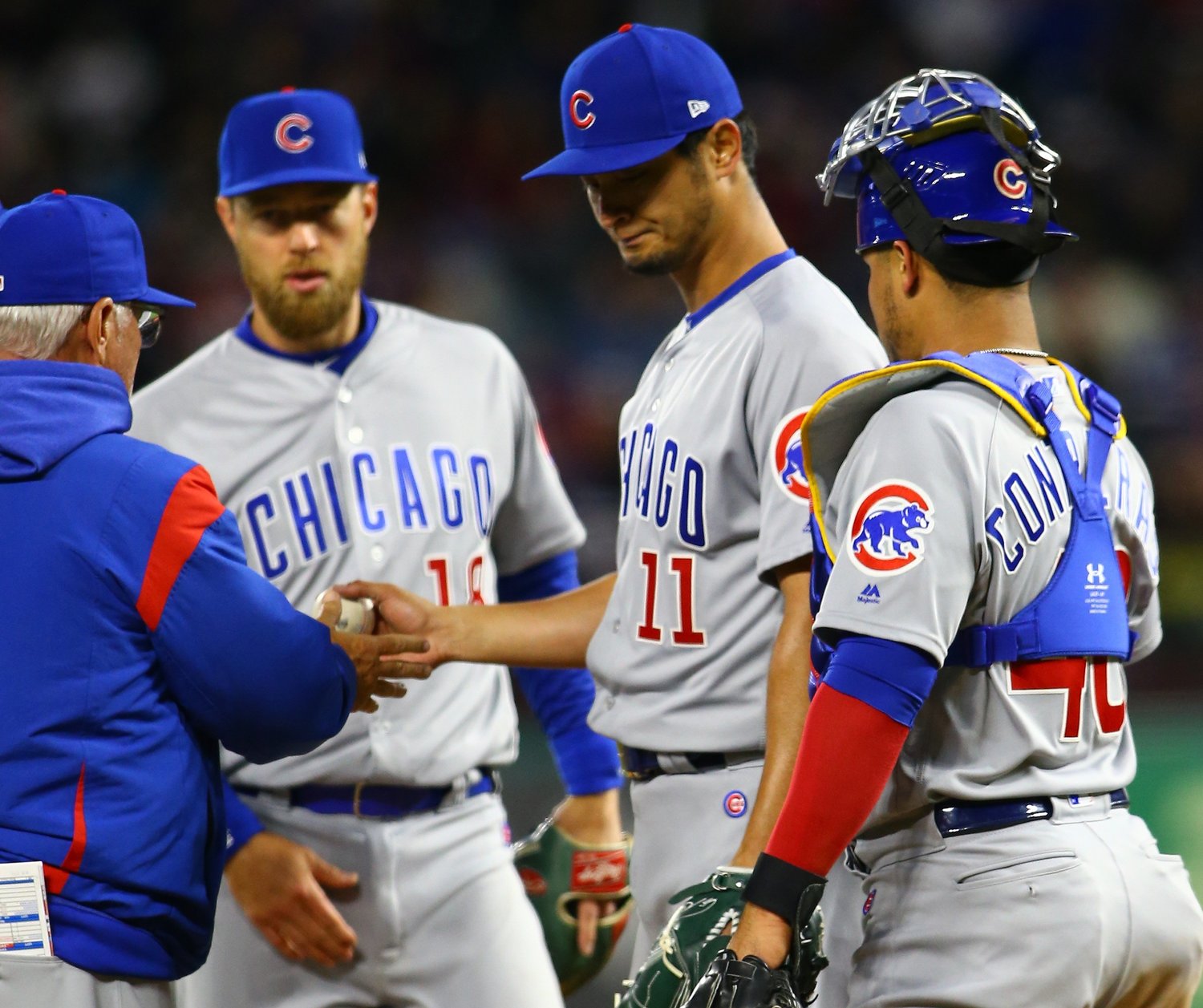 カブス時代のダルビッシュ（2019年3月）©Getty Images